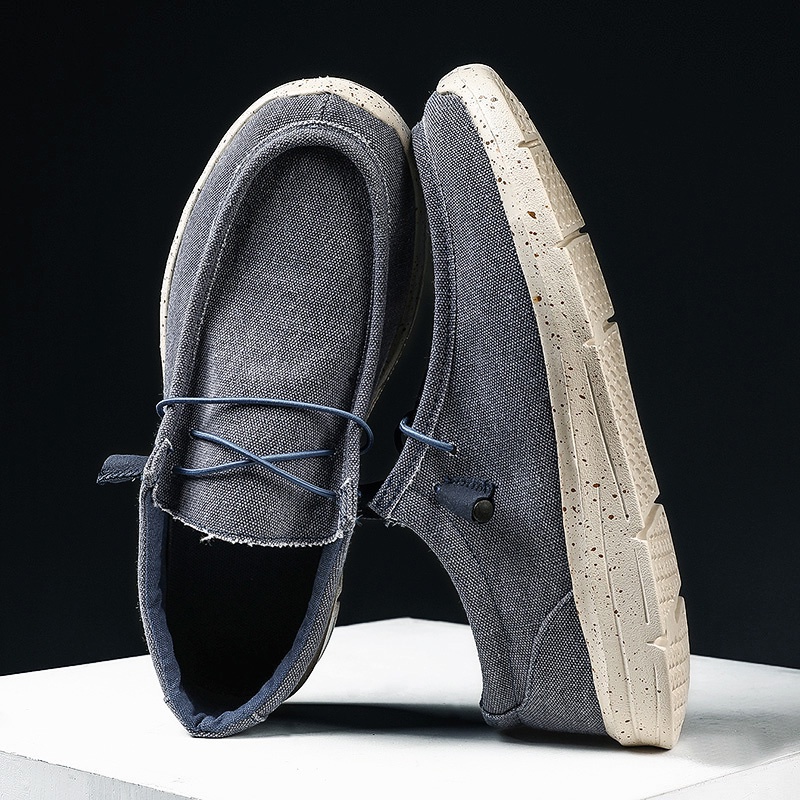 Giày vải canvas siêu nhẹ thời trang cho nam size 39-48