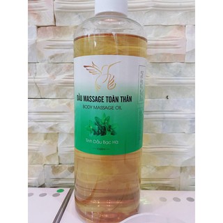 Dầu massage bạc hà 1L