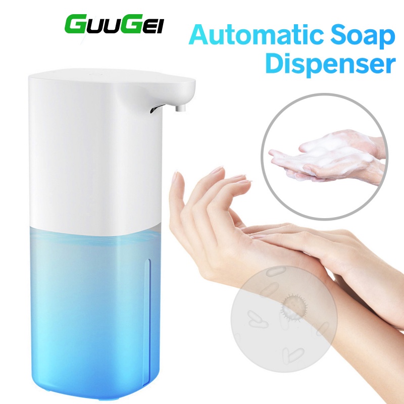 Guugei Máy Đựng Xà Phòng Rửa Tay Dung Tích 350ml Tự Động Cảm Ứng Thông Minh Chất Lượng Cao