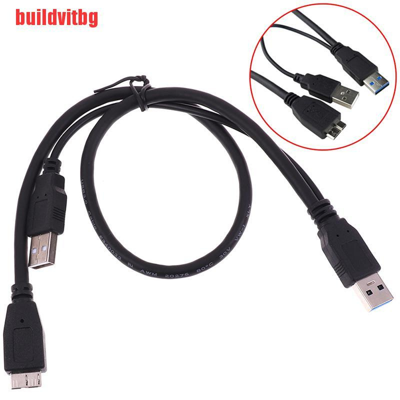 Dây Cáp Usb 3.0 A Male Micro Usb 3.0 B Y Cho Ổ Cứng Ngoài Gvq | BigBuy360 - bigbuy360.vn