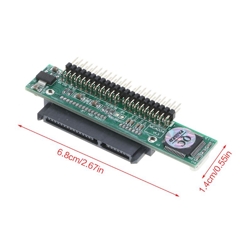 IDE2.5 male (straight) to SATA female
