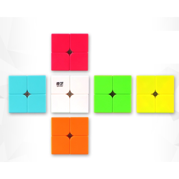Rubik 2x2 QiYi - Đồ chơi Rubic 2 tầng 2x2x2 QiDi Stickerless (Hàng Đẹp)