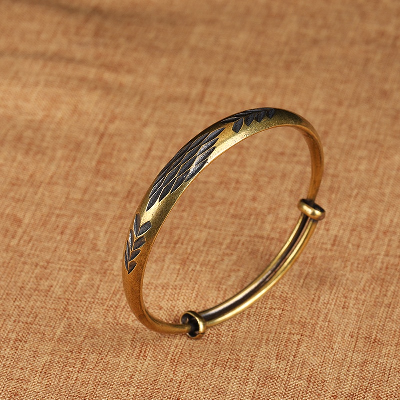 Yueying Vòng Đeo Tay Bằng Đồng Thau Nguyên Chất Hình Joker Có Thể Thu Gọn Dành Cho Trẻ Em Người Lớn Và Trẻ Em