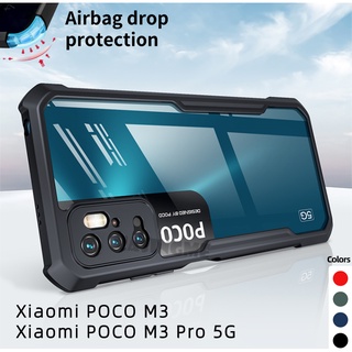 Ốp điện thoại trong suốt chống sốc cho Xiaomi POCO M3 M3Pro5G M3Pro PocoM3Pro PocoM3 Pro 5G
