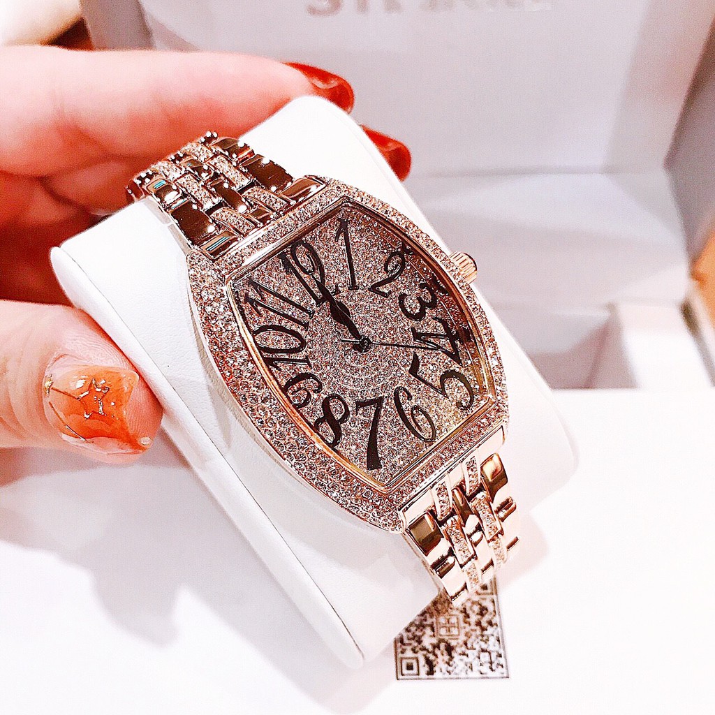 Đồng Hồ Nữ Davena 61056 34mm Rose Gold - Chính Hãng