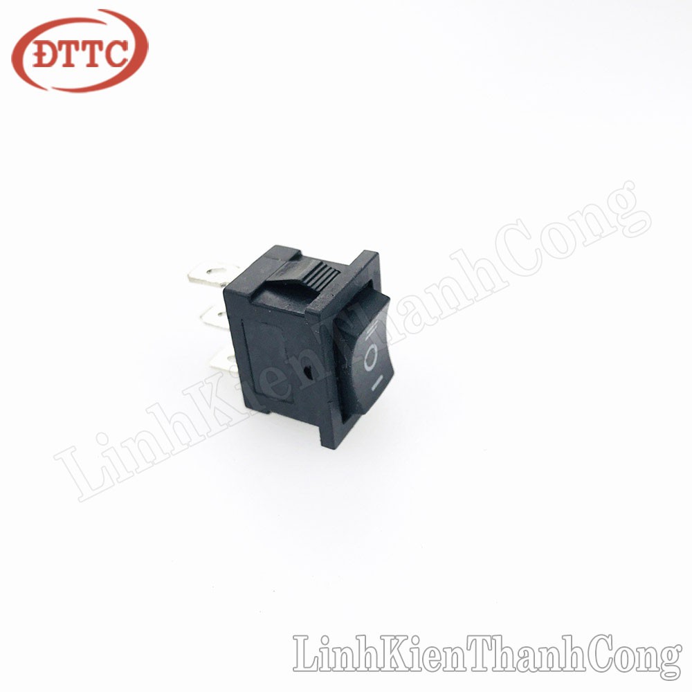 Công Tắc Bập Bênh 3 Chế Độ KCD1-103 6A 250V 21x15mm