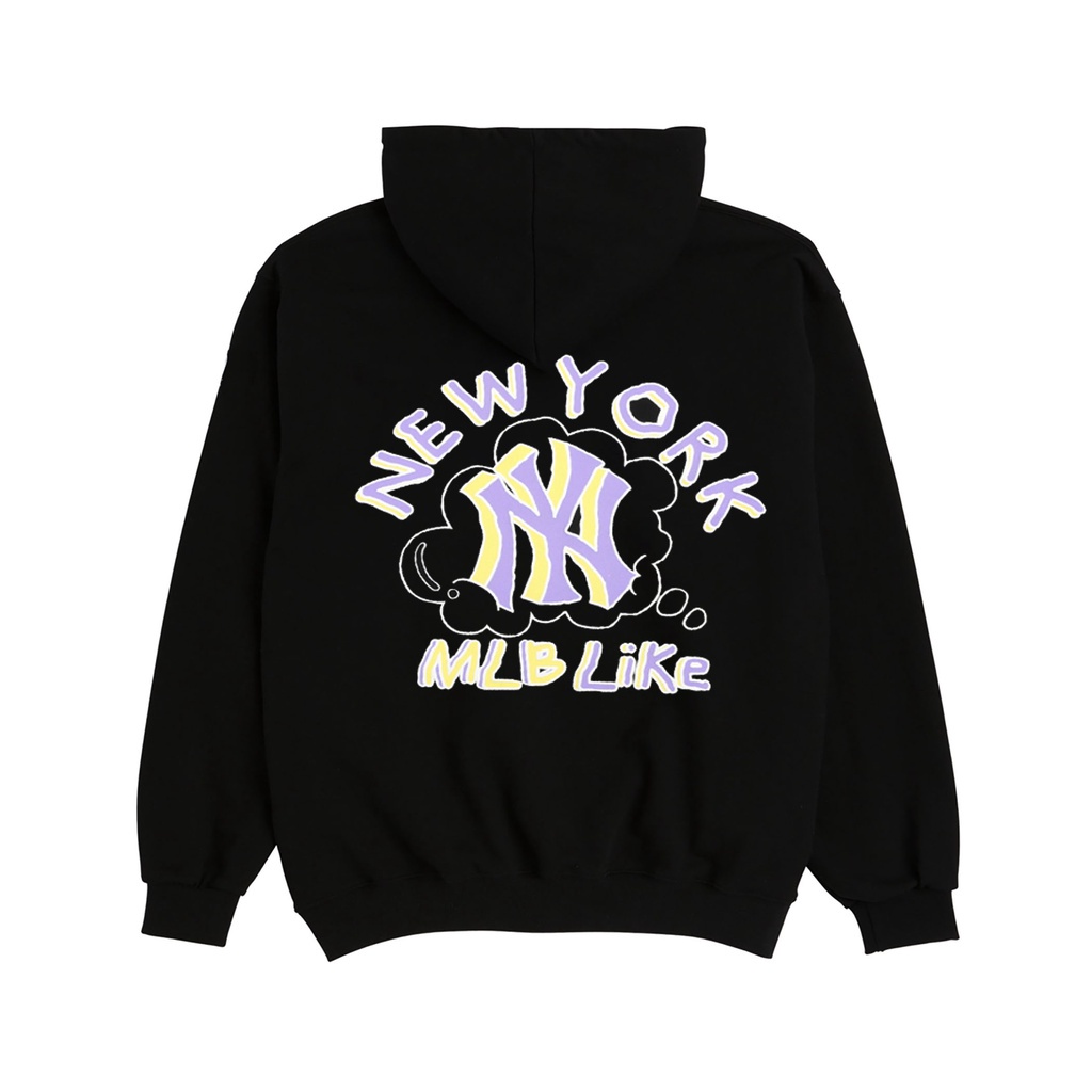 ÁO HOODIE MLB ÁO SWEATER CHẤT NỈ COTTON UNISEX