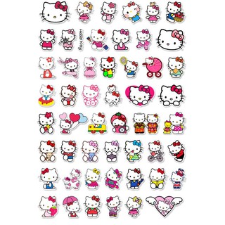 Bộ 52 Sticker Hello Kitty