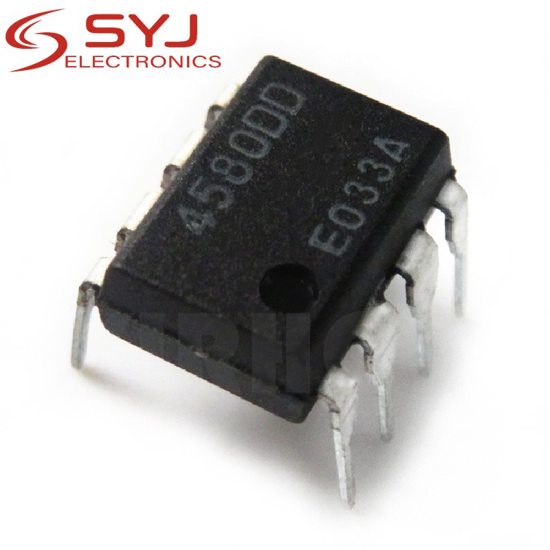 10 Cái / lốc NJM4580D JRC4580D JRC 4580D DIP-8