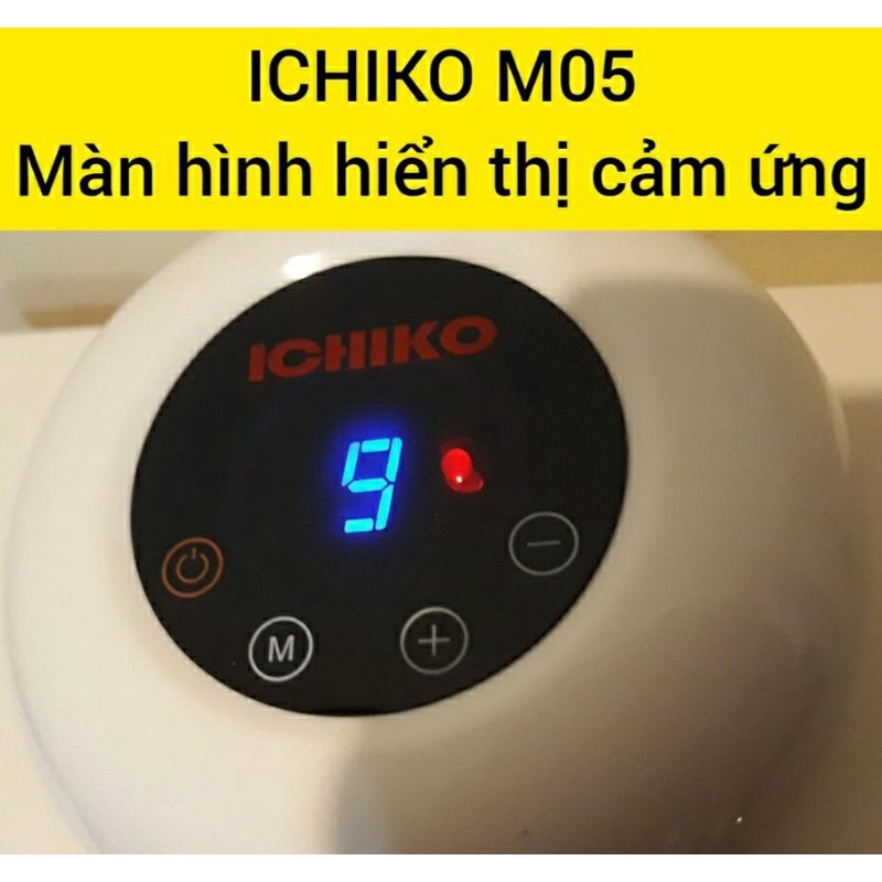 Máy Hút Sữa điện đôi Ichiko M05 có màn hình Led - Nhật / Máy hút sữa điện đôi Real Bubee