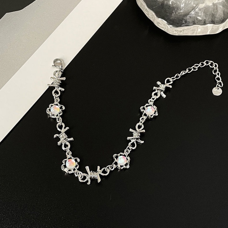 Vòng Tay Đính Đá Mặt Trăng Thời Trang Cá Tính Cho Nữ