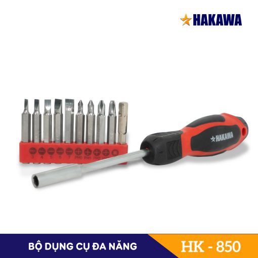 Bộ dụng cụ gia đình cao cấp HAKAWA - HK-850 - Bảo hành chính hãng 2 năm