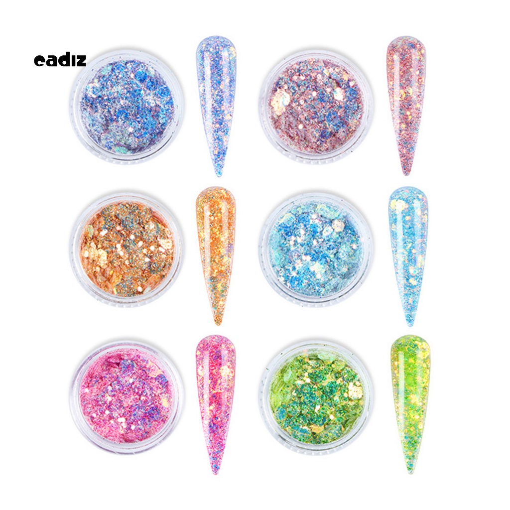 Phụ Kiện Kim Tuyến Lấp Lánh Trang Trí Móng Tay Nghệ Thuật DIY Xinh Xắn