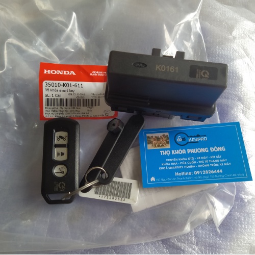 SCU Khoá Smartkey Honda K01 mới nguyên túi