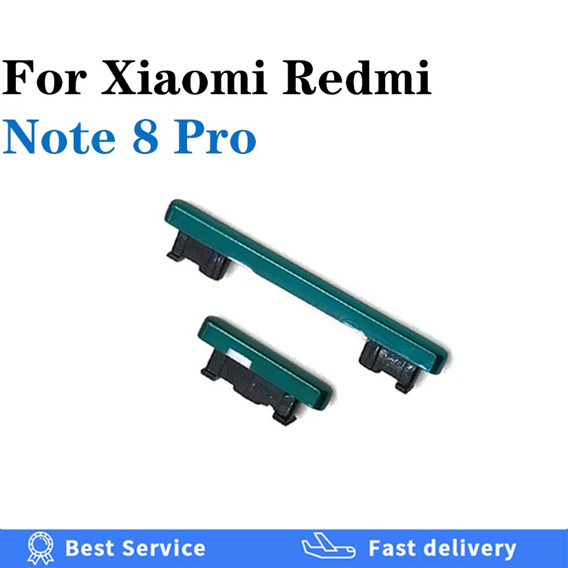 Bộ nút bấm nguồn + nút bấm thay thế cho XIAOMI REDMI NOTE 8 PRO NOTE8 8PRO