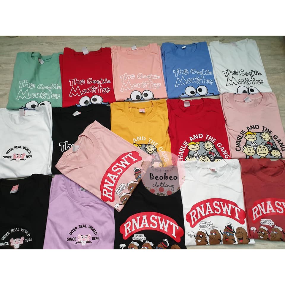 Áo thun oversize Thái in hình cực đẹp ulzzang