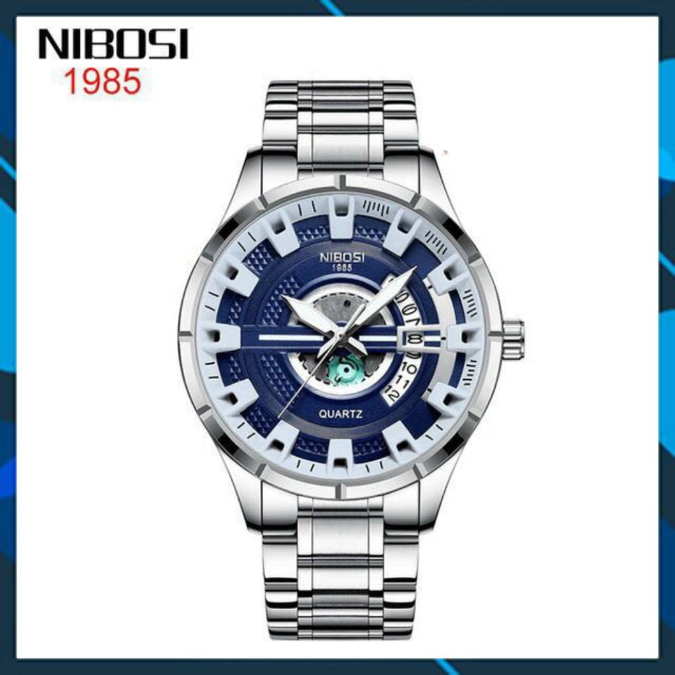 [Hàng mới về] Đồng Hồ Nam NIBOSI chính hãng NI2383