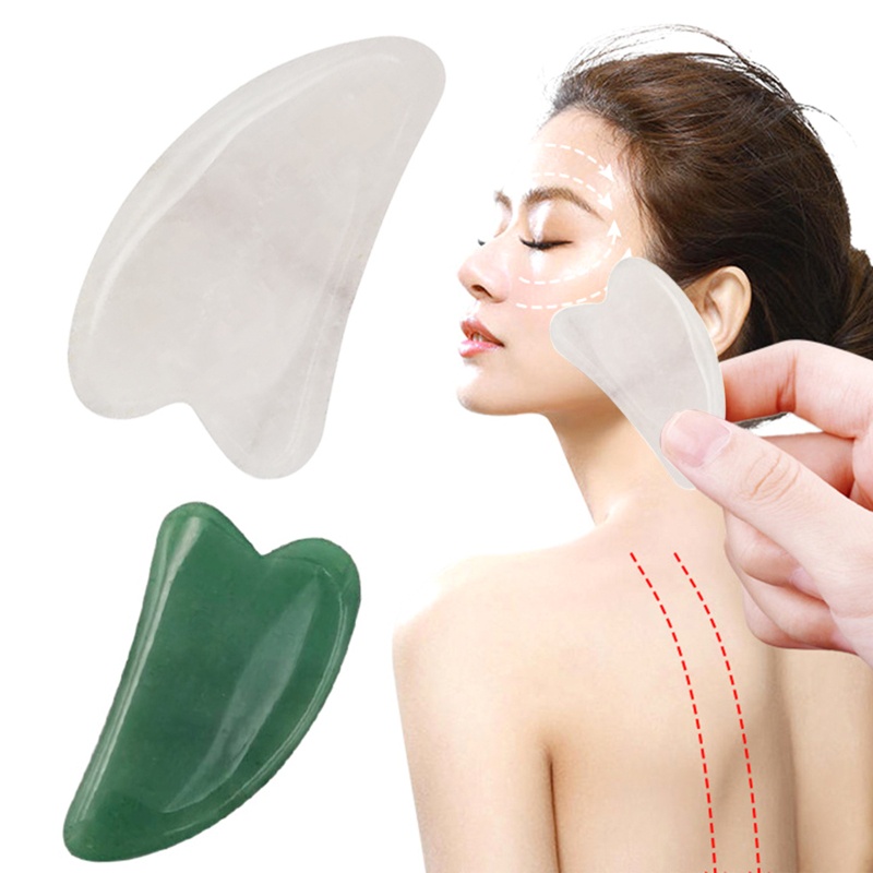 Youyo Dụng Cụ Mát Xa Mặt Và Cơ Thể Bằng Đá Ngọc Bích