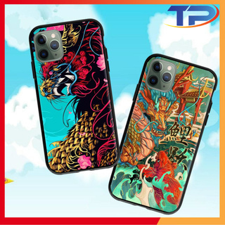 Ốp lưng iPhone 12 Pro Max / 12 Pro / 12 / 11 Pro Max / 11 Pro / 11 / XS Max Hình Rồng Thiên 01