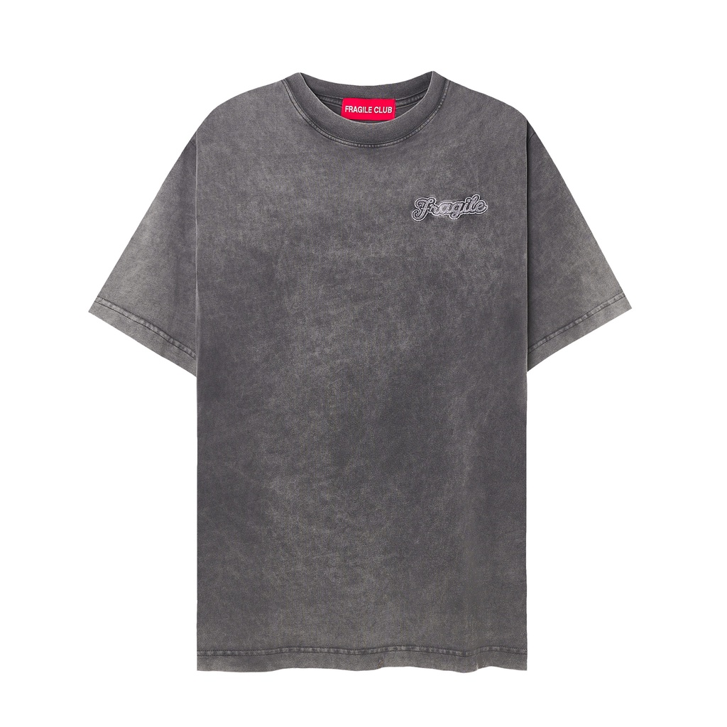 Áo thun 'Fragile' Washed T-Shirt / Gray