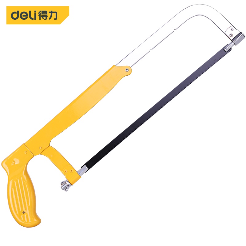 Cưa Gỗ Cầm Tay Cán Sắt  Điều Chỉnh Đa Năng 8 đến 12 Inch Deli DL6008 [Bảo Hành 12 Tháng] - Nhập Khẩu Chính Hãng