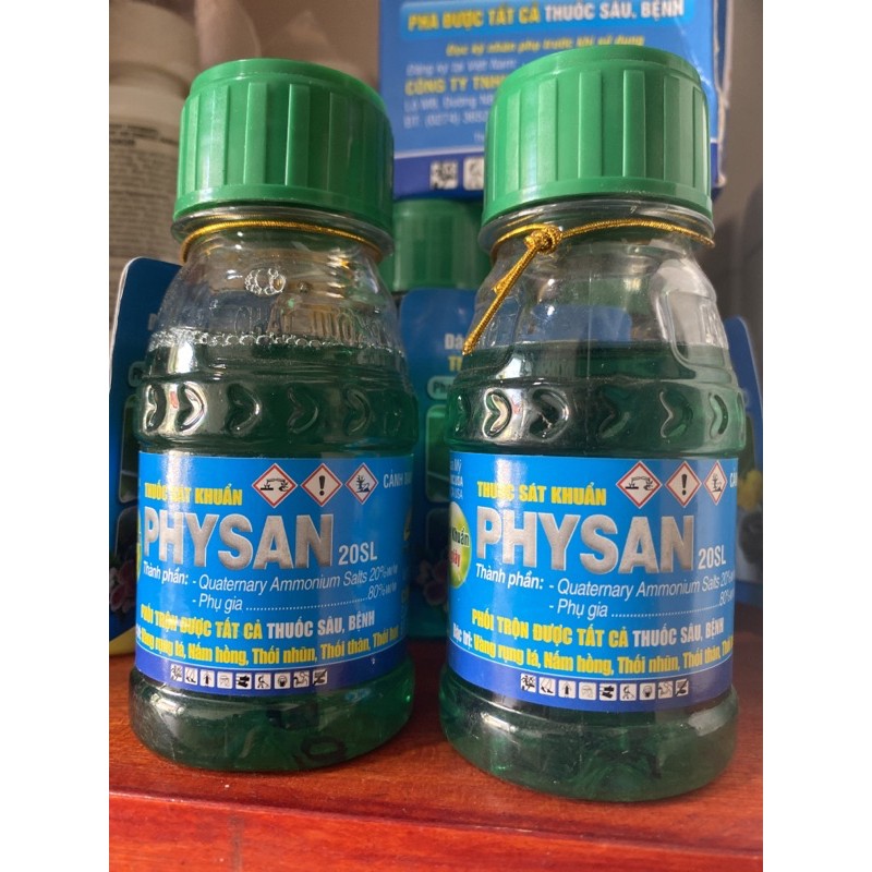 Dung dịch sát khuẩn trừ nấm bệnh cây trồng Physan 20 SL chai 100ml