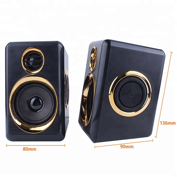 [Mã SKAMSALE03 giảm 10% đơn 200k] Loa vi tính 2.0 Kisonli T-005 tích hợp 4 bass