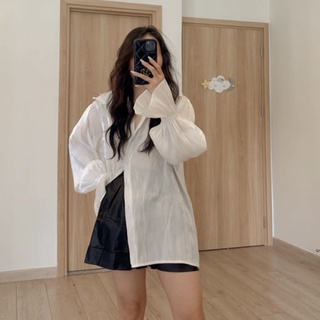 SAP-Áo sơ mi cổ sen lấp lánh