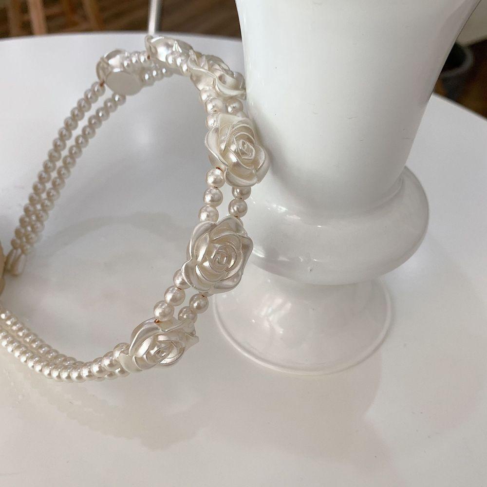 ANEMONE Băng Đô Cài Tóc Hai Lớp Toàn Diện Phong Cách Hàn Quốc Ngọt Ngào Cho Nữ