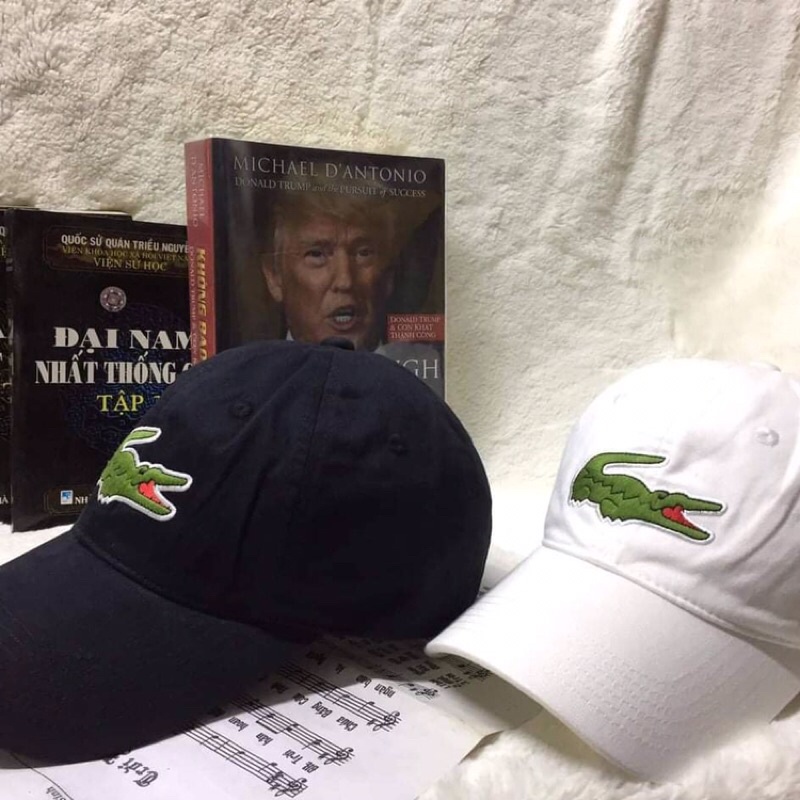 Nón lacoste cá sấu