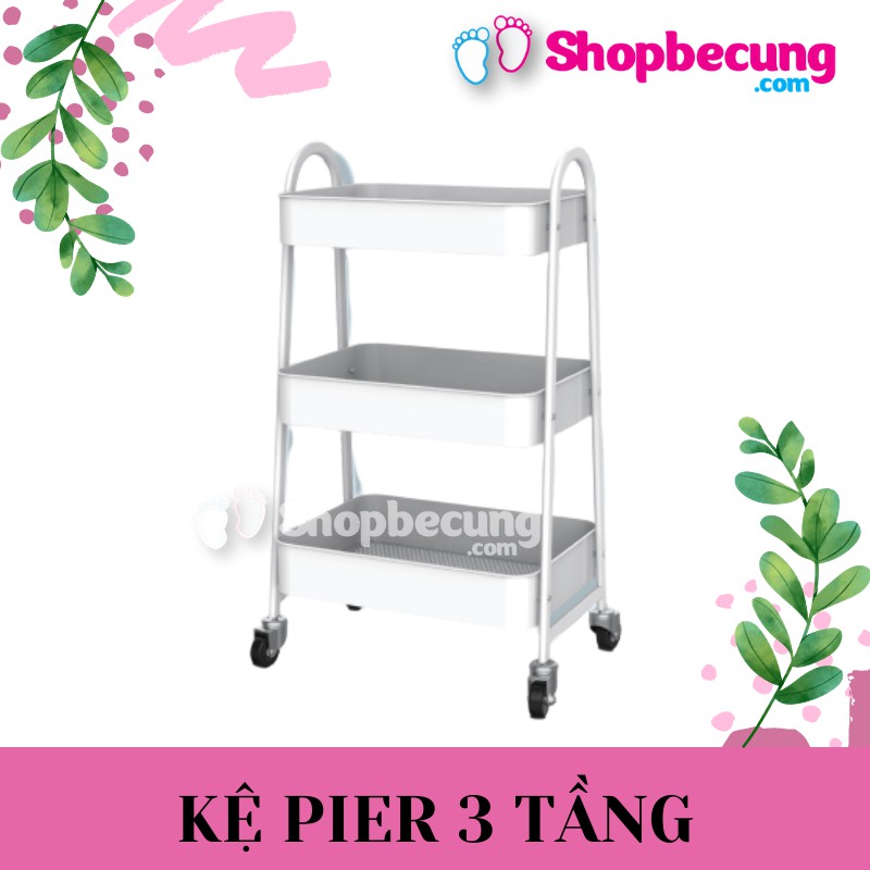 KỆ PIER 3 TẦNG (NHIỀU MÀU)