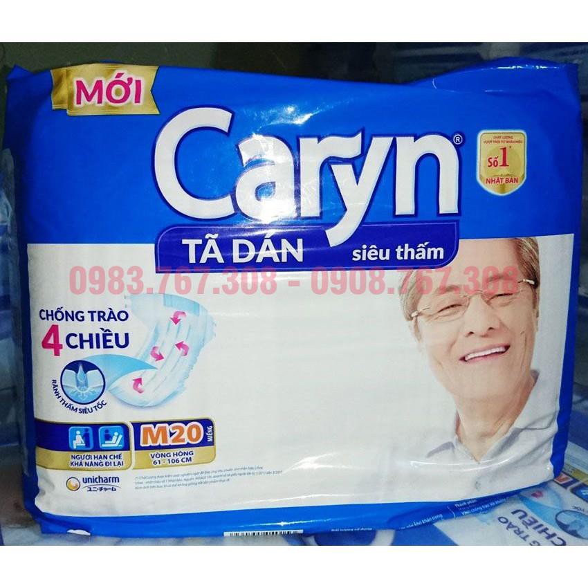 Bán Lẻ Miếng - Bỉm Caryn Cho Mẹ Sau Sinh Siêu Thấm, Tiện Lợi