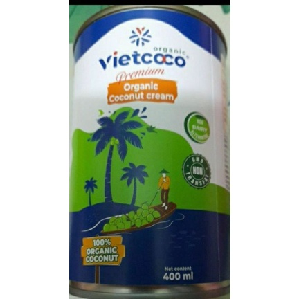 Nước cốt dừa lon vietcoco (400ml)