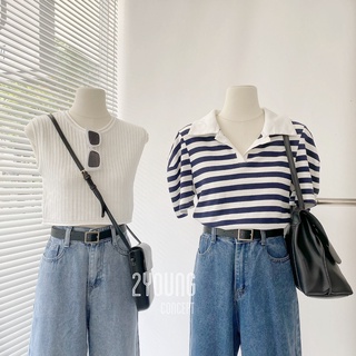Áo ba lỗ croptop [2YOUNG] [A1722 (ảnh thật)