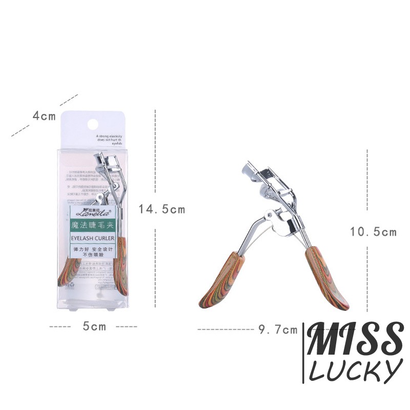 [Hàng mới về] Kẹp bấm mi cong bằng thép không gỉ và cao su trang điểm tiện lợi cho phái nữ