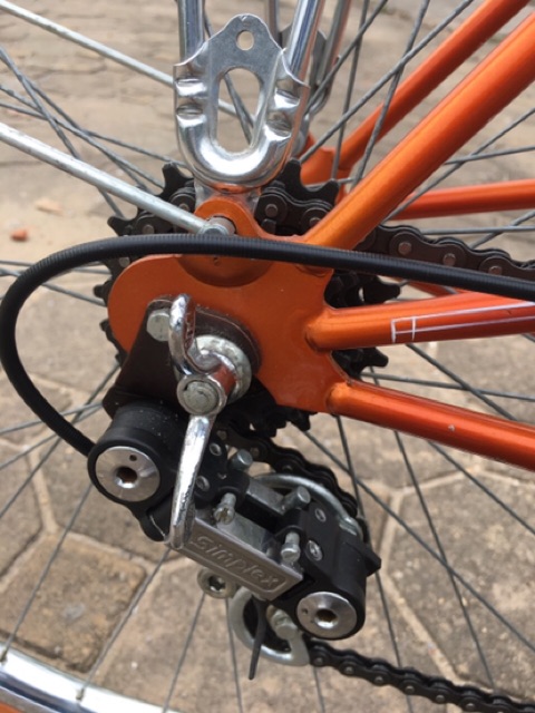 Xe Đạp Peugeot 1977 màu da đồng