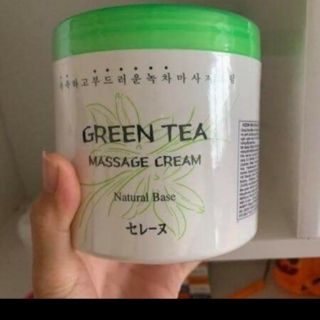 KEM MASSAGE MẶT- MASSAGE BODY GREEN TEA