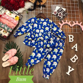 Set 5 bộ pijama cho bé