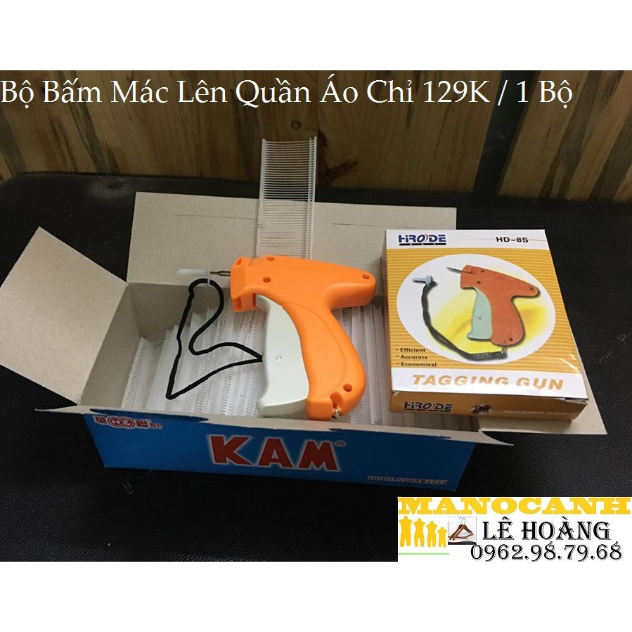 Bộ Bấm Nhãn Mác Quần Áo