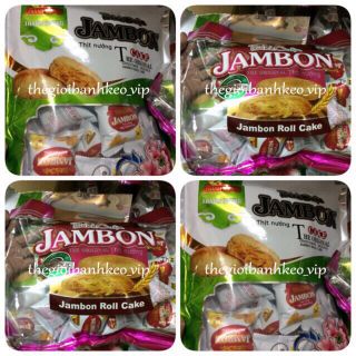 Thùng 10 gói x 400g/ gói bánh cuộn Jămbông Thanh Hương
