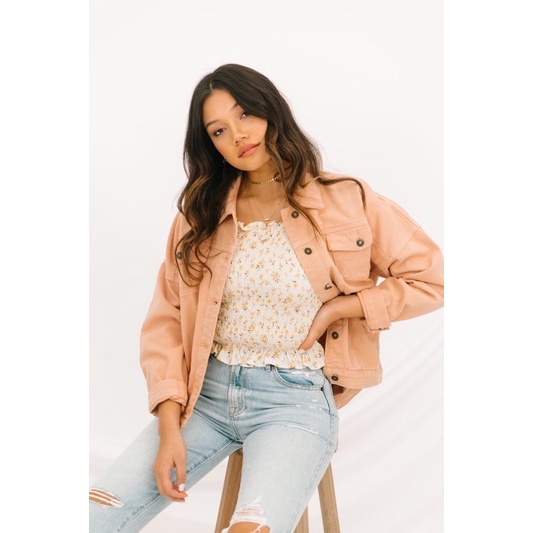 ÁO JACKET JEANS Z@RA - ẢNH CHỤP THẬT