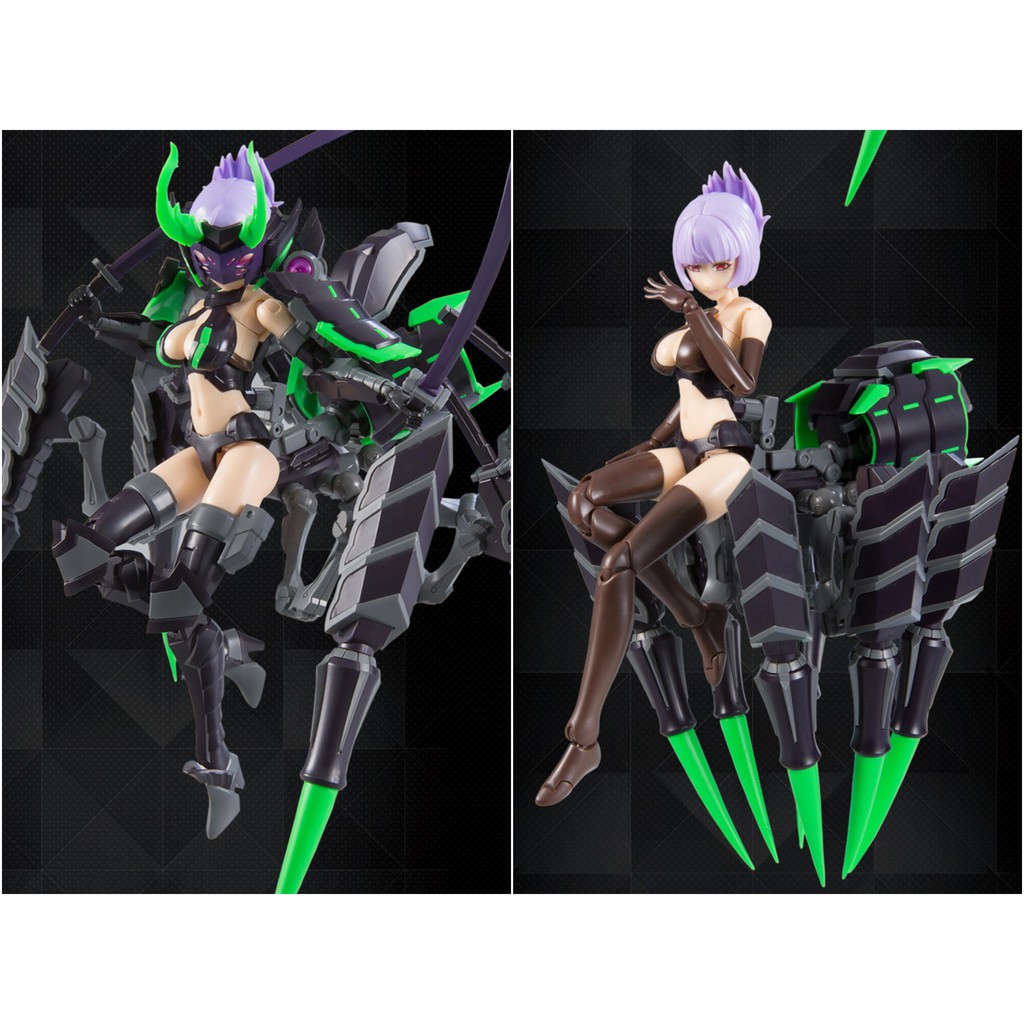 Mô hình lắp ráp figure PA Pretty Armor Atk girl 01 Arachne Atkgirl ver 2.0