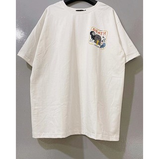 Áo Thun in DEATH hình thật unisex