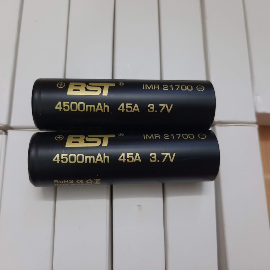 Pin 21700 BST 3.7v dung lượng cao 4500mah xả 45A dùng cho thiết bị cầm tay, sạc dự phòng