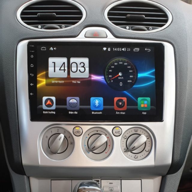 Màn hình android 9 inch theo xe ford focus 2007 đến 2011
