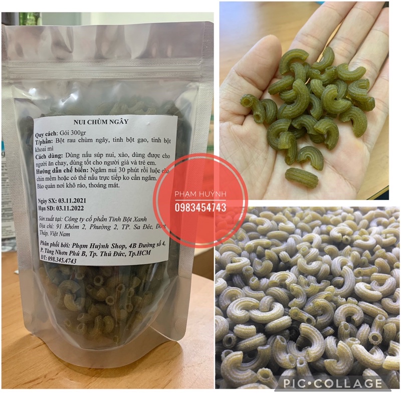 Nui chùm ngây Fuma gói 300gr dai ngon bổ dưỡng