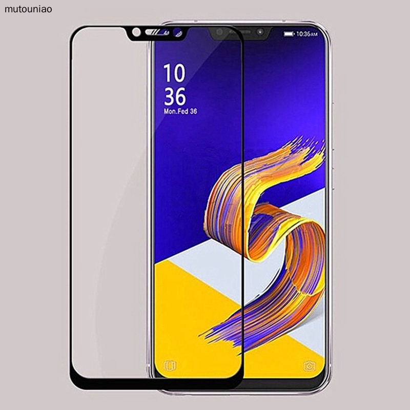 Kính Cường Lực Bảo Vệ Màn Hình Toàn Diện Cho Asus Zenfone 6 2019 Max Pro Plus M1 M2 Rog Ii