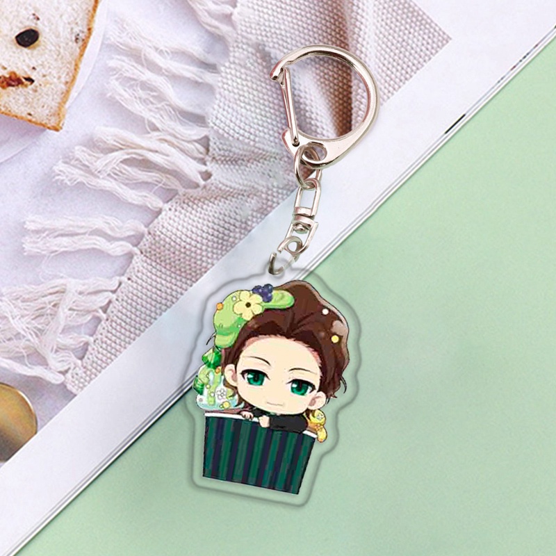 Móc khóa hình nhân vật hoạt hình Moriarty The Patriot thiết kế thời trang