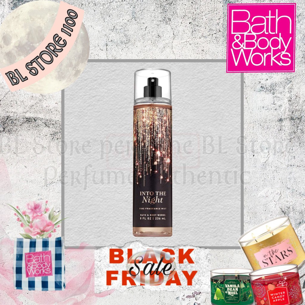 [BL]  Xịt Thơm Dưỡng Mịn Da Toàn Thân Bath & Body Works | Into the Night 10ml