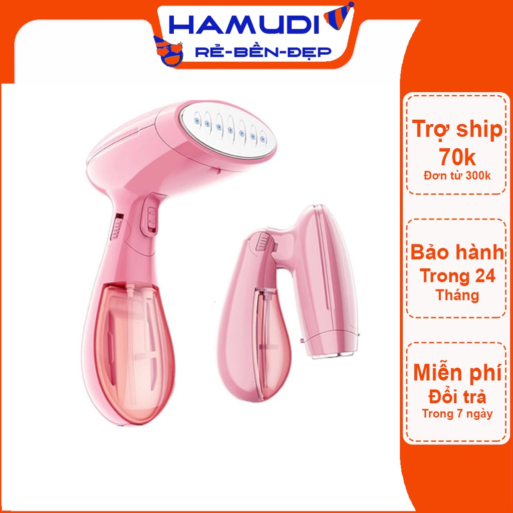 Bàn Ủi Hơi Nước Bàn Là Gập Cầm Tay mini nhỏ gọn tiện lợi 130ml Nước, 1500W Chính Hãng Sokany - BH 24 Tháng, lỗi 1 đổi 1